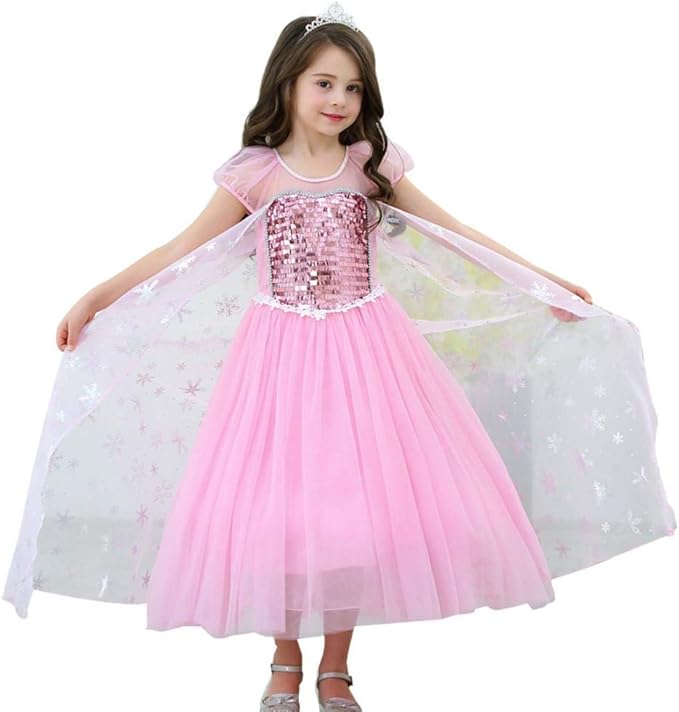 Pink Party Costume Princess Dress