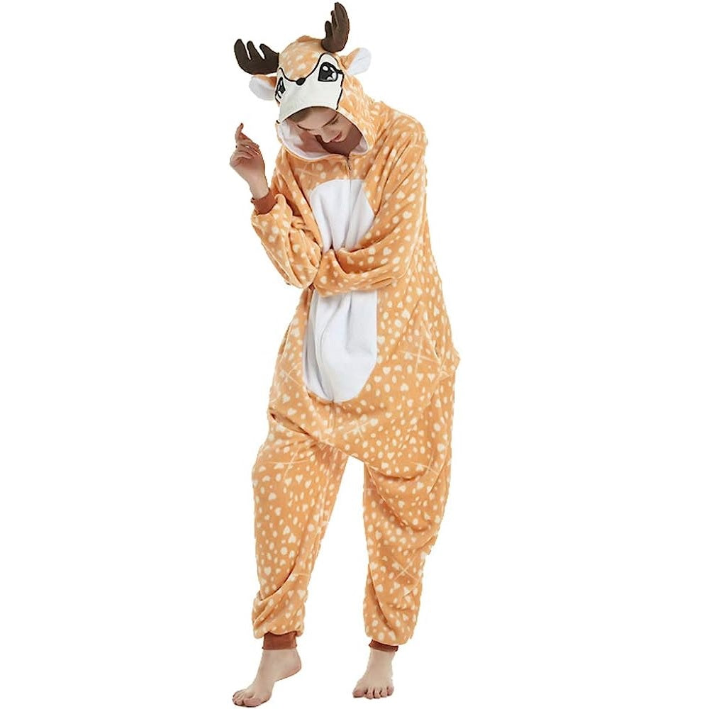 Adult best sale deer onesie