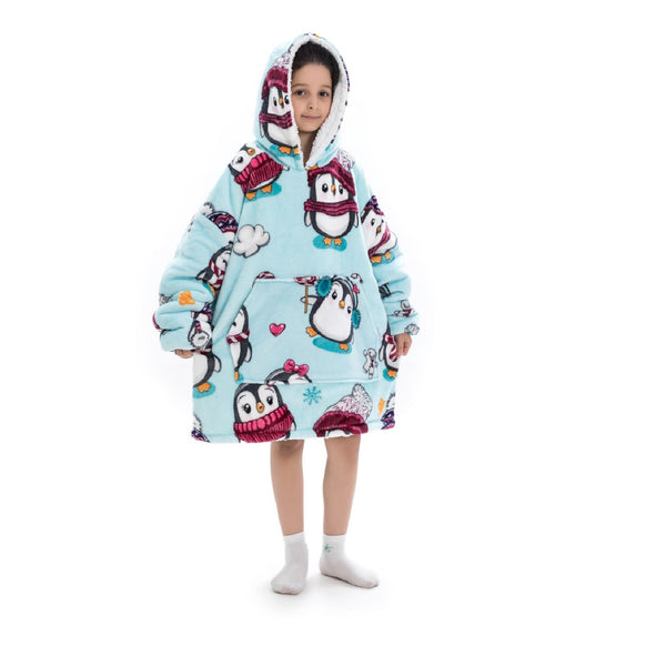My Snuggy - Baby Penguin Oversized Blanket Hoodie