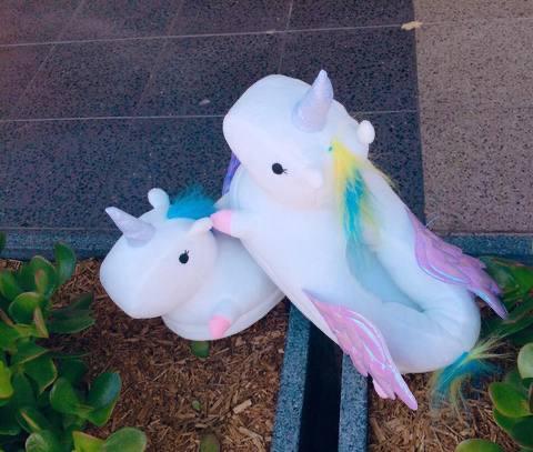 Winged Unicorn Slippers