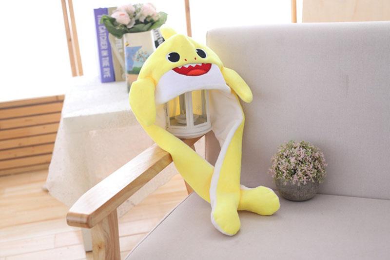 LED Movable-Ear Yellow Baby Shark Hat – My Onesie