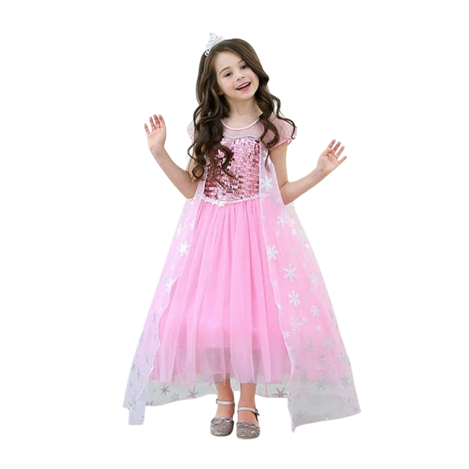 Pink Party Costume Princess Dress