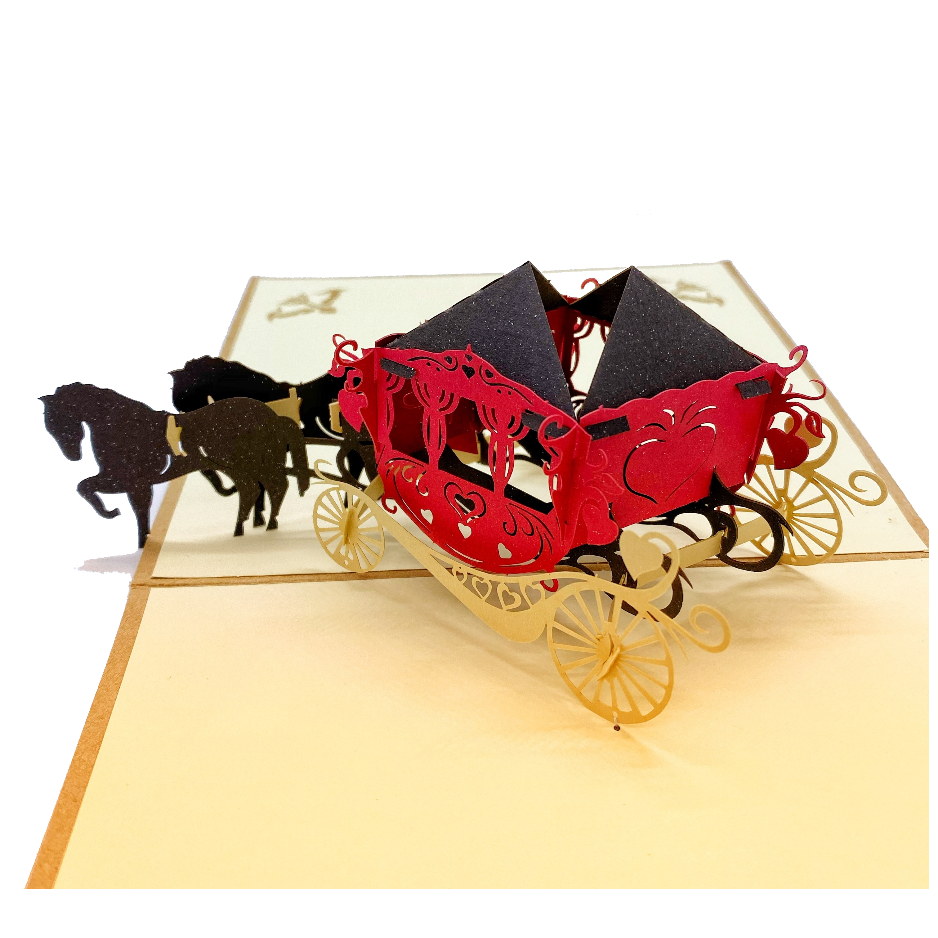 Pop-up Card _ Carriage