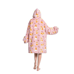 My Snuggy - Large Corgi Puppy Hoodie Blanket