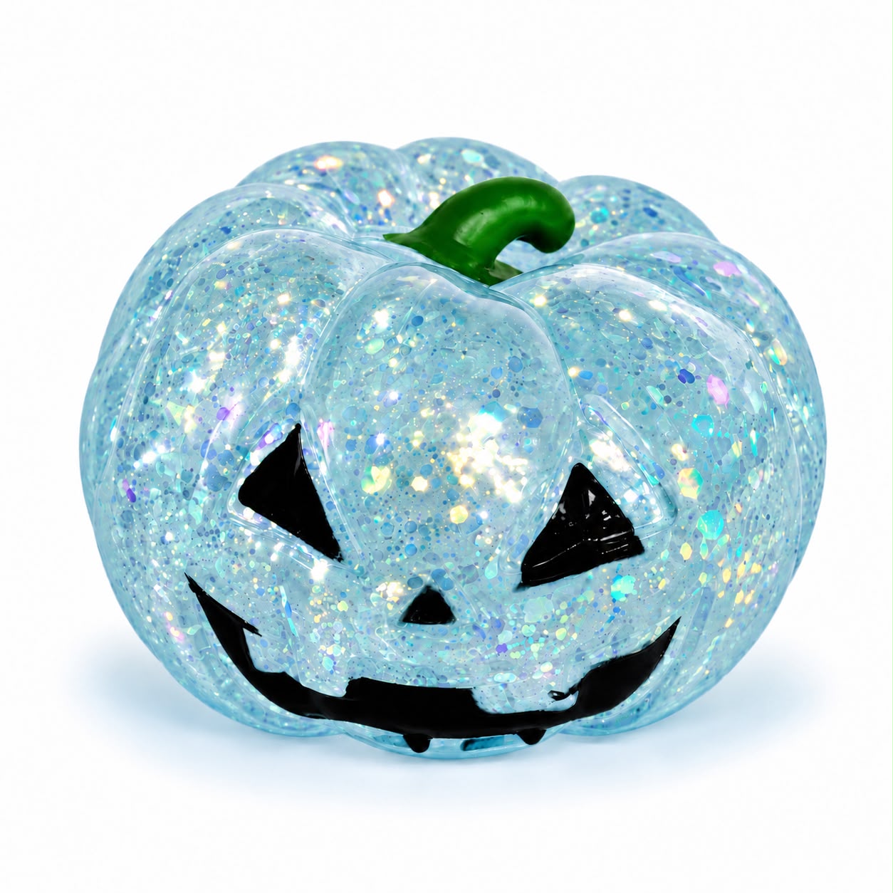 Halloween Glitter Pumpkin Squishy