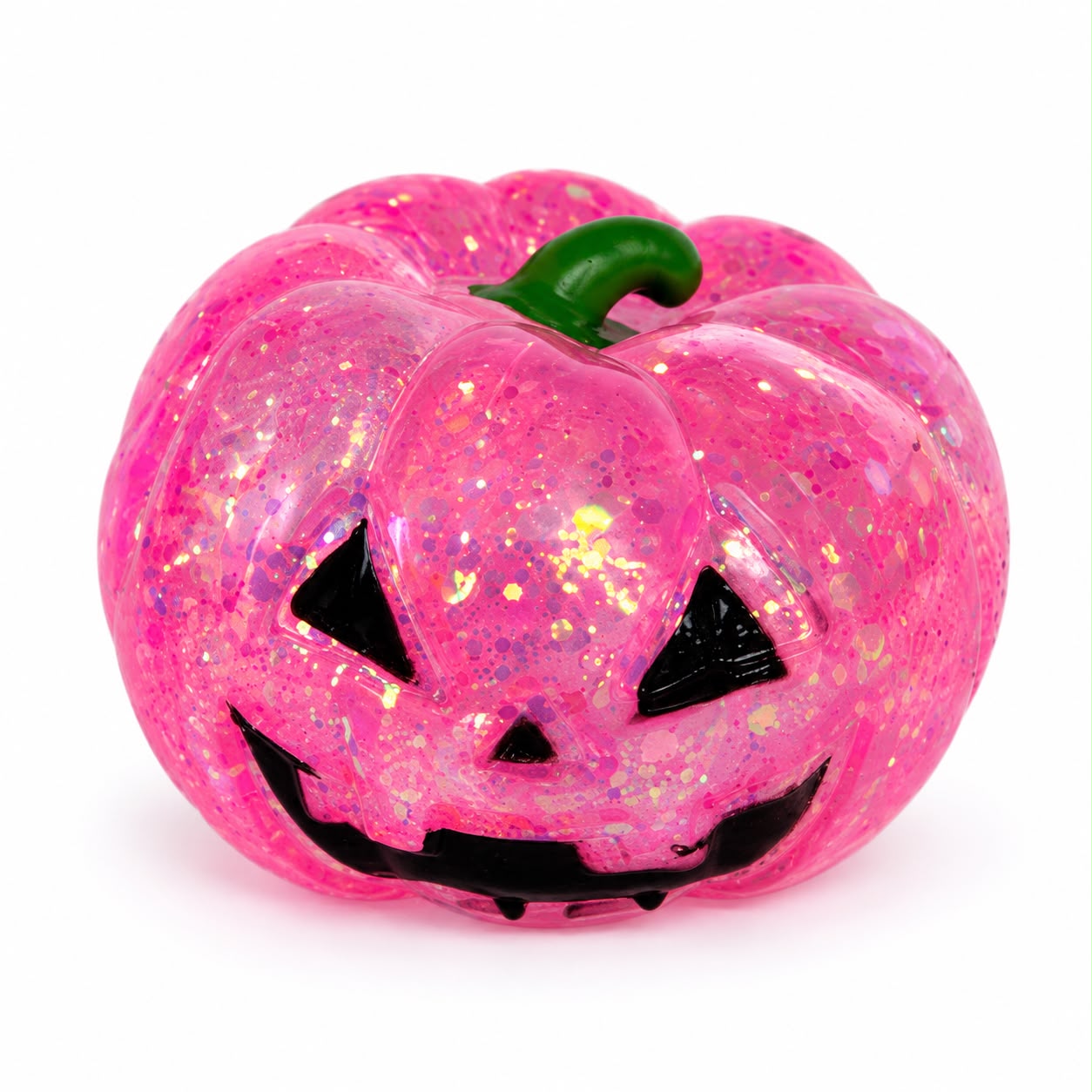 Halloween Glitter Pumpkin Squishy