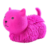 LED Light Bushy Hair Cat Squishy
