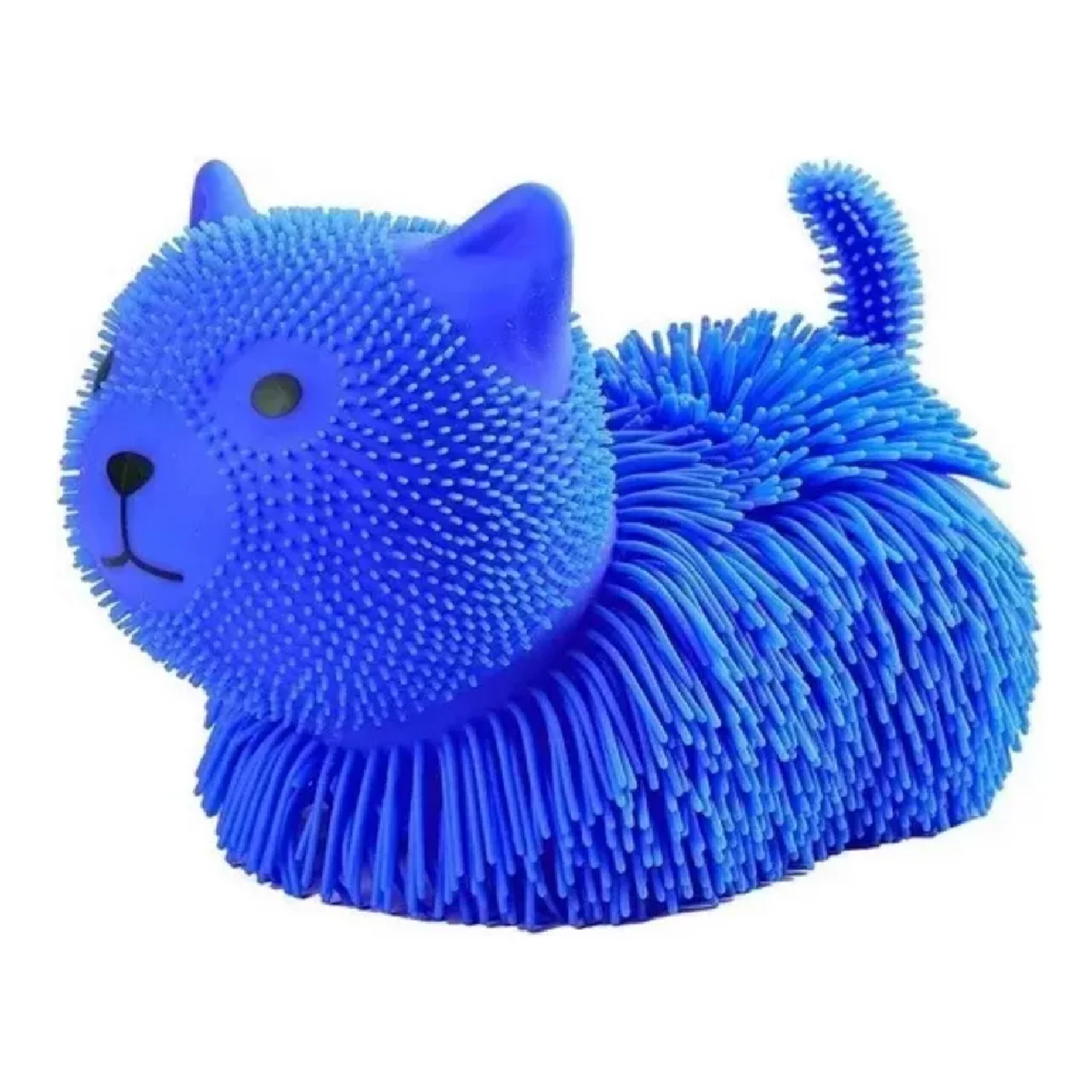 LED Light Bushy Hair Cat Squishy