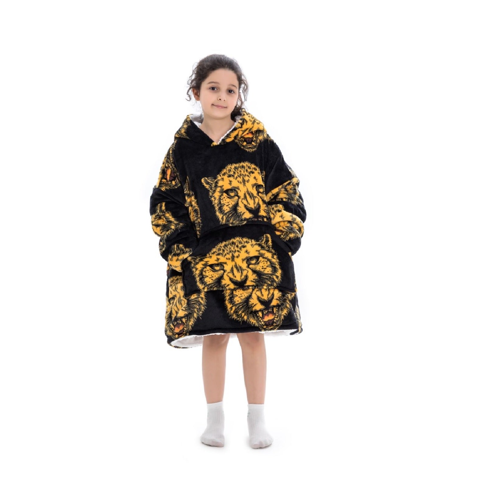 My Snuggy - Baby Leopard Oversized Blanket Hoodie