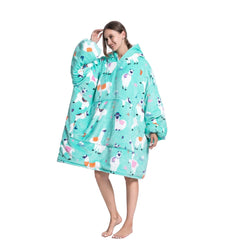 My Snuggy - Large Llama Hoodie Blanket
