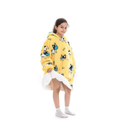 My Snuggy - Small Masked French Bulldog Hoodie Blanket