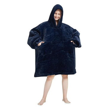 My Snuggy - Large Dark Blue Hoodie Blanket