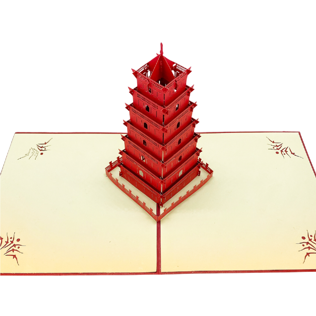 Pop-up Card _ Greater Wild Goose Pagoda