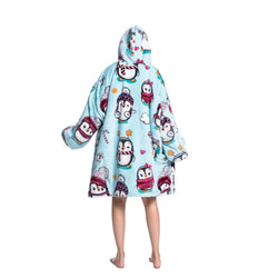 My Snuggy - Large Penguin Hoodie Blanket