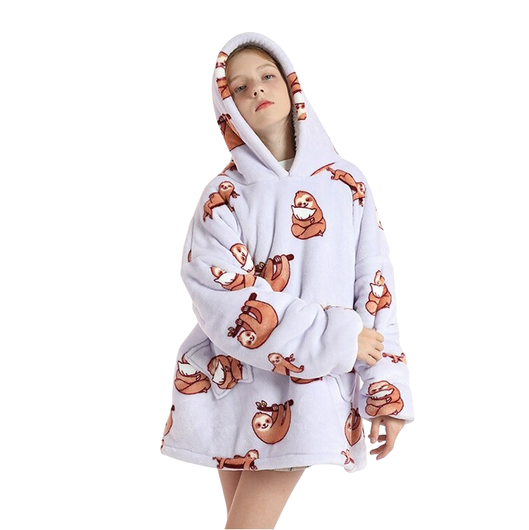 My Snuggy - Kids Sloth Hoodie Blanket