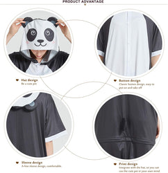 Panda Adult Summer Onesie