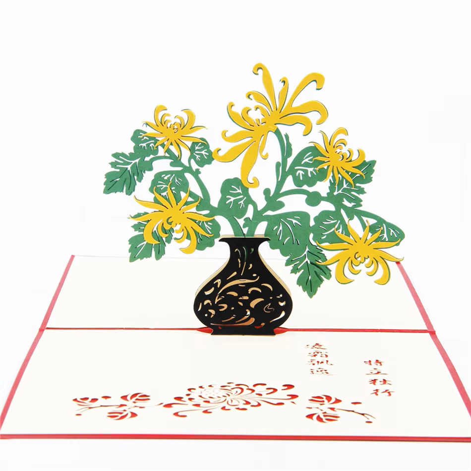 Pop-up Card _ Flower Pot