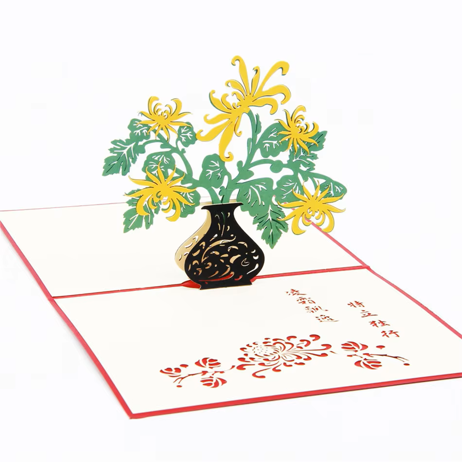 Pop-up Card _ Flower Pot