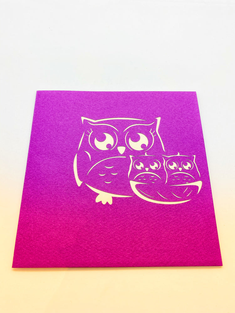 Pop-up Card _ Owl