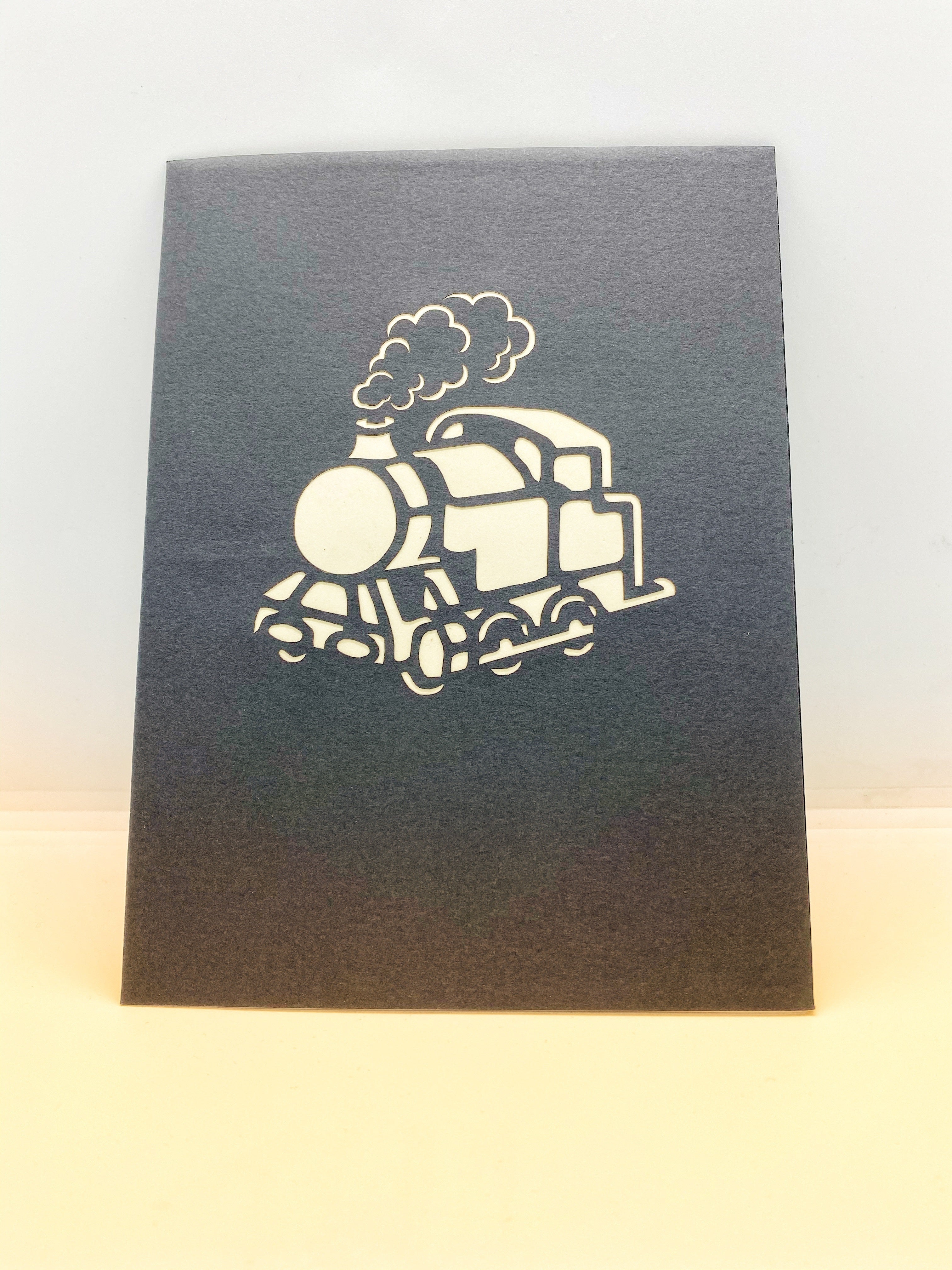 Pop-up Card _ Steam Train