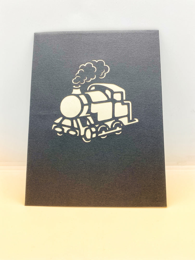 Pop-up Card _ Steam Train