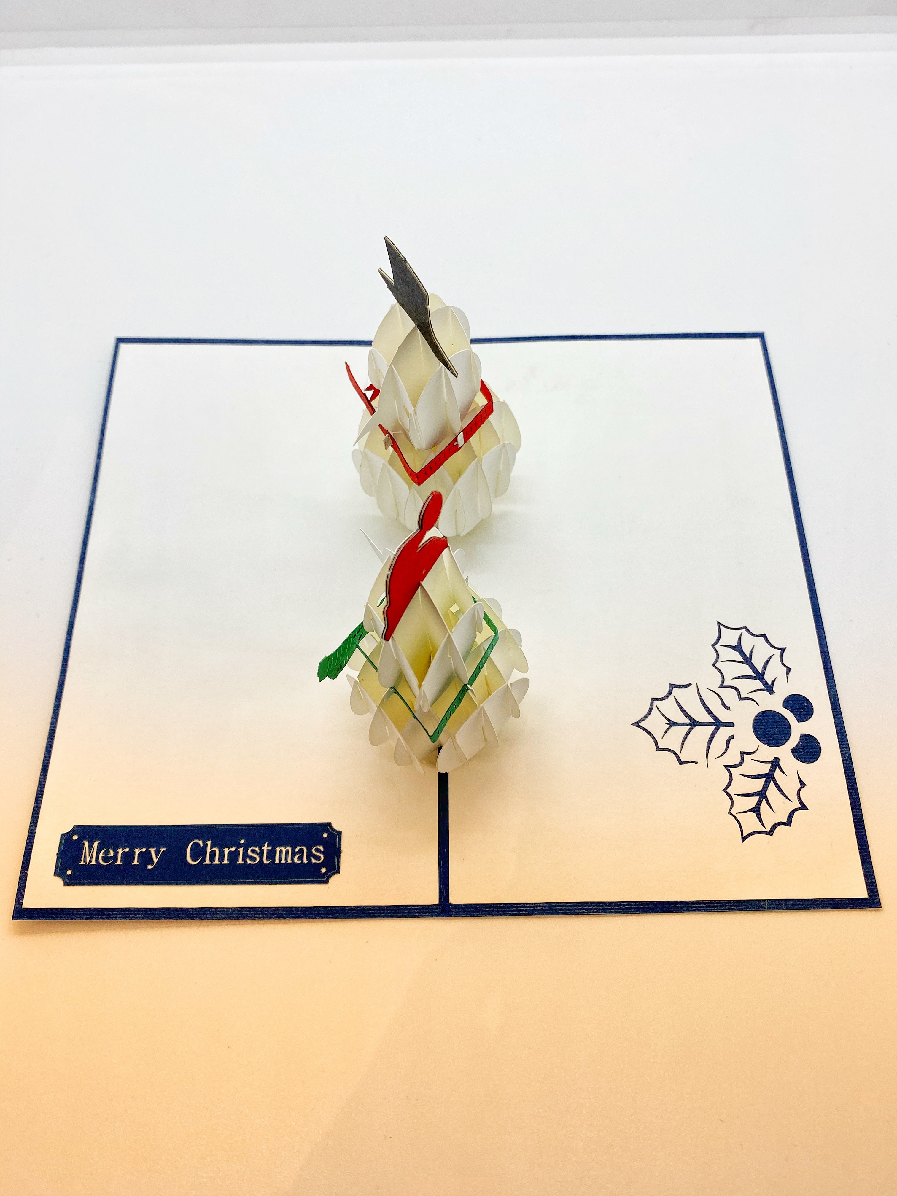 Pop-up Card _ More Snowmen