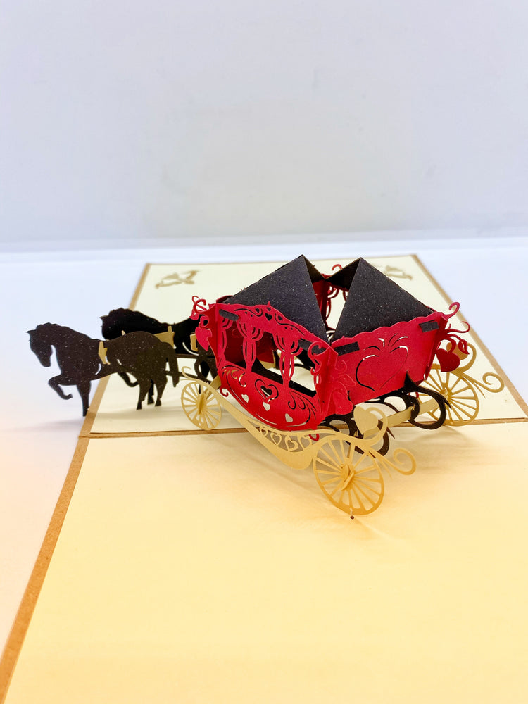 Pop-up Card _ Carriage