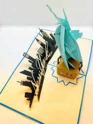 Pop-up Card _ Statue of Liberty NYC