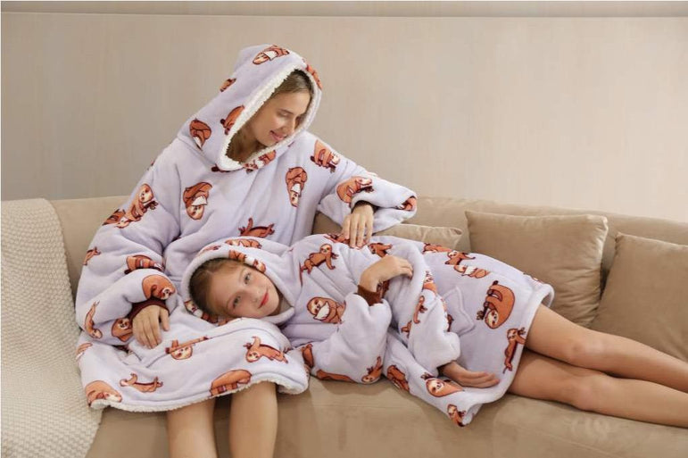 My Snuggy - Large Sloth Hoodie Blanket