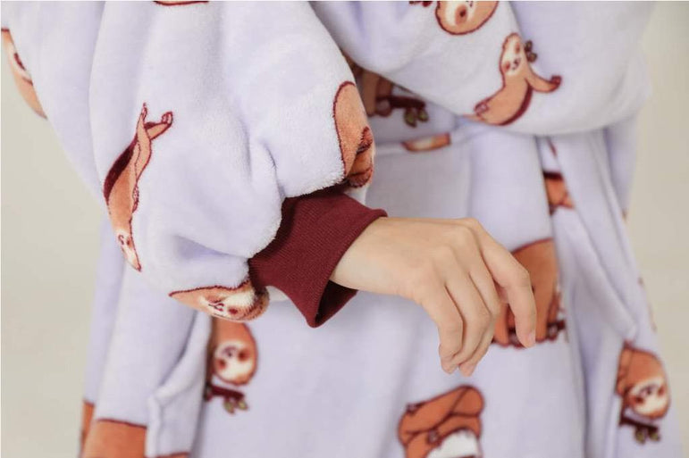 My Snuggy - Large Sloth Hoodie Blanket