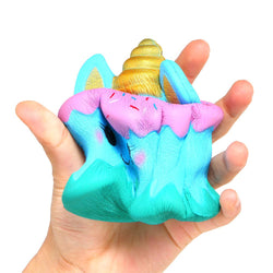 Blue Unicorn Cake Squishy
