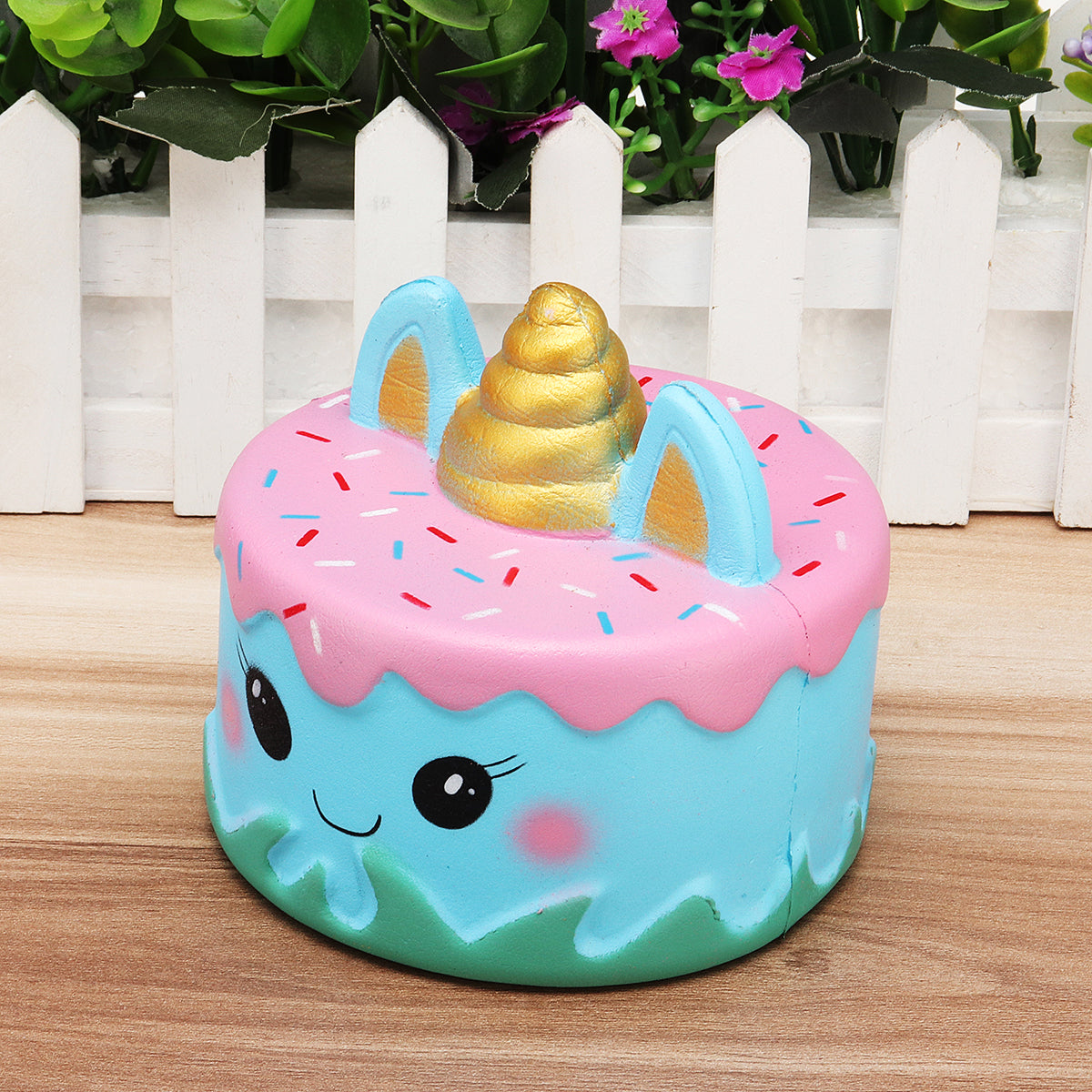 Blue Unicorn Cake Squishy
