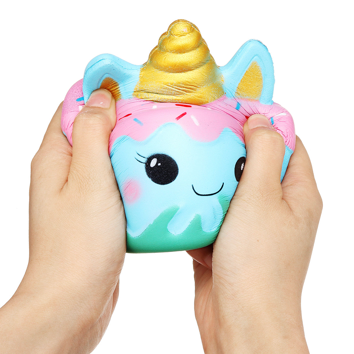 Blue Unicorn Cake Squishy