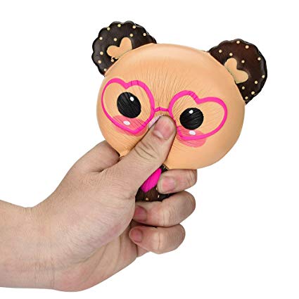 Glasses Bear Squishy
