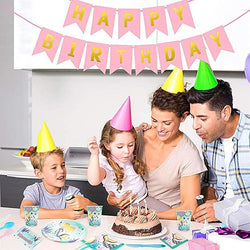 Mermaid Theme Birthday Party Tableware Package (#Type F)