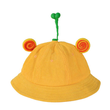 Bean Sprout Bucket Hat With Little Ears