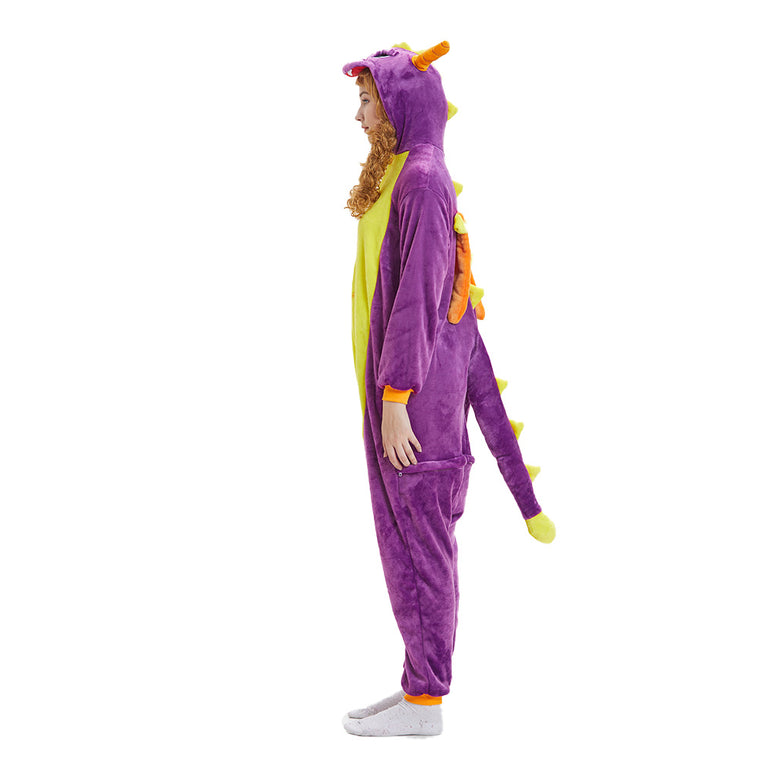 Purple Spyro Dragon Adult Onesie