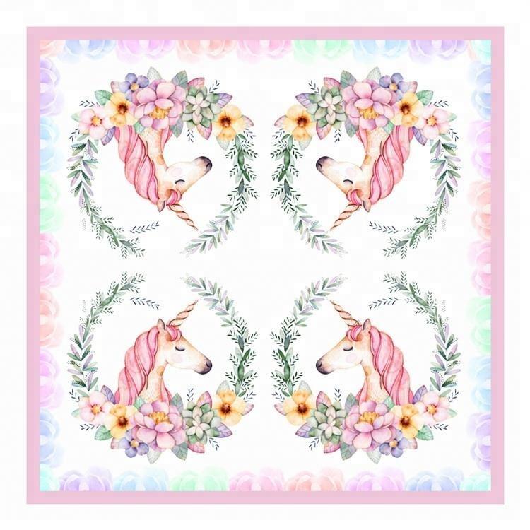 Unicorn Theme Birthday Party Tableware Package (#Type D)