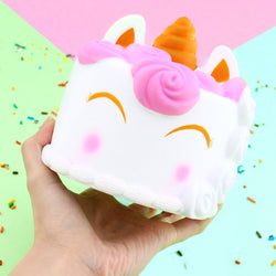 Unicorn Rose Cake Squishy