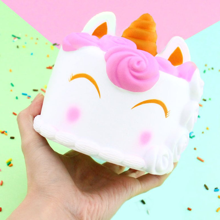 Unicorn Rose Cake Squishy