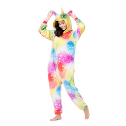Yellow Sky Unicorn Adult Onesie